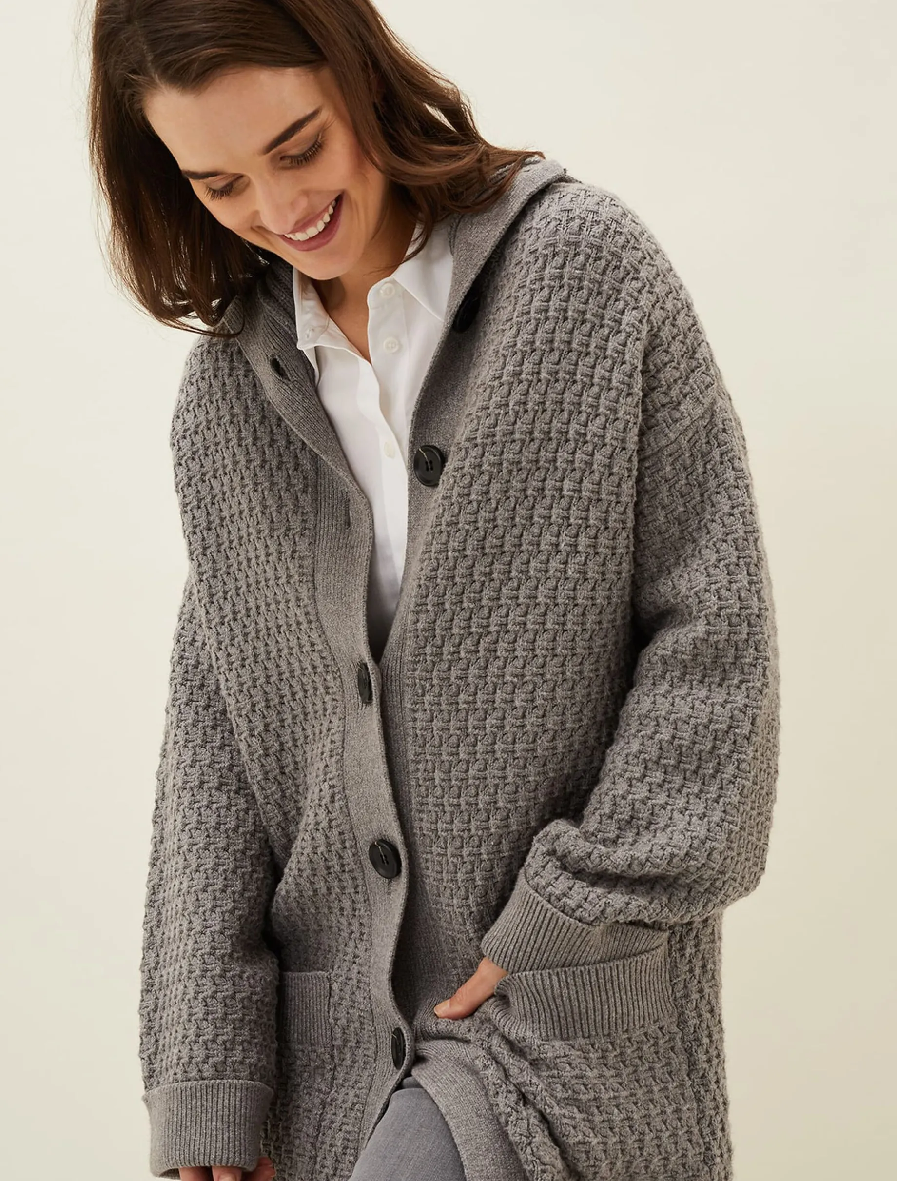 Holly Chunky Knitted Coat