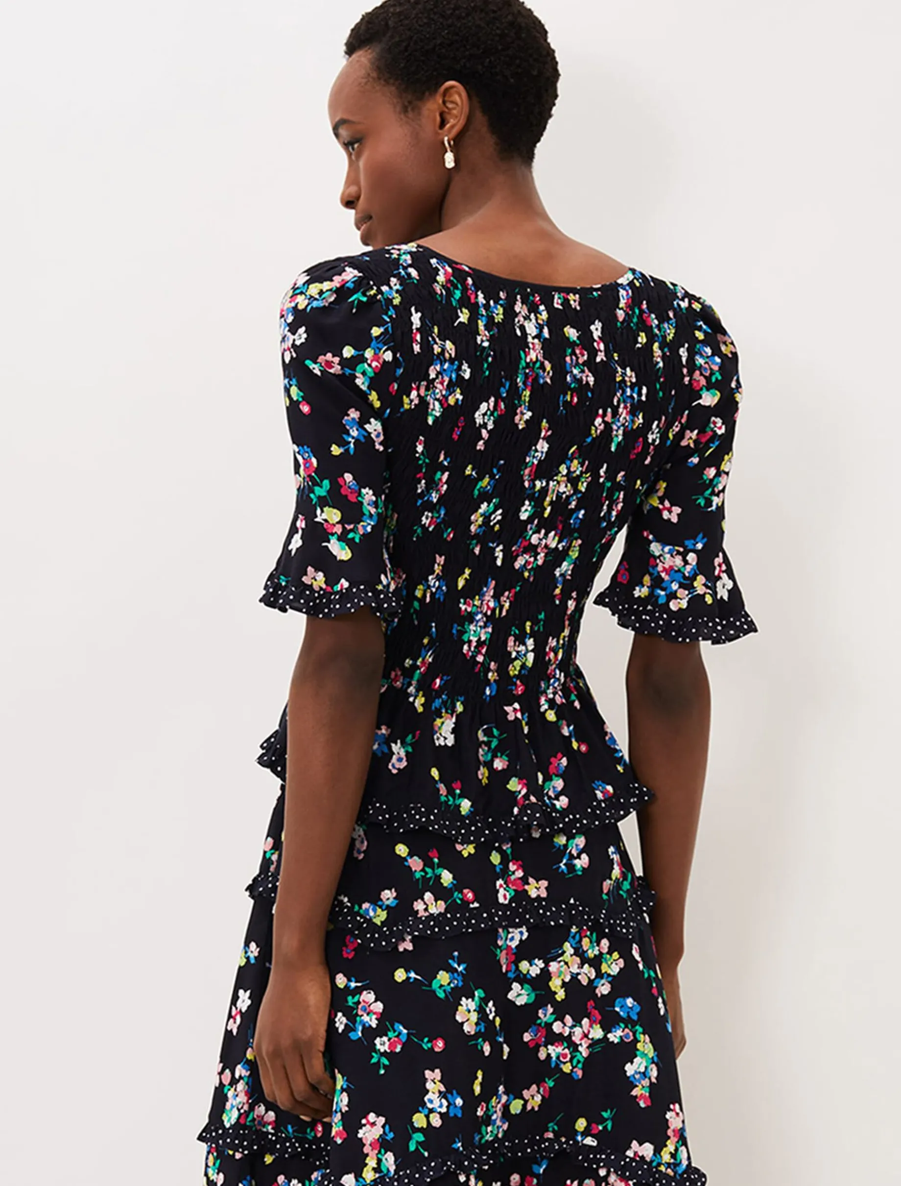 Hudson Floral Co-Ord Blouse