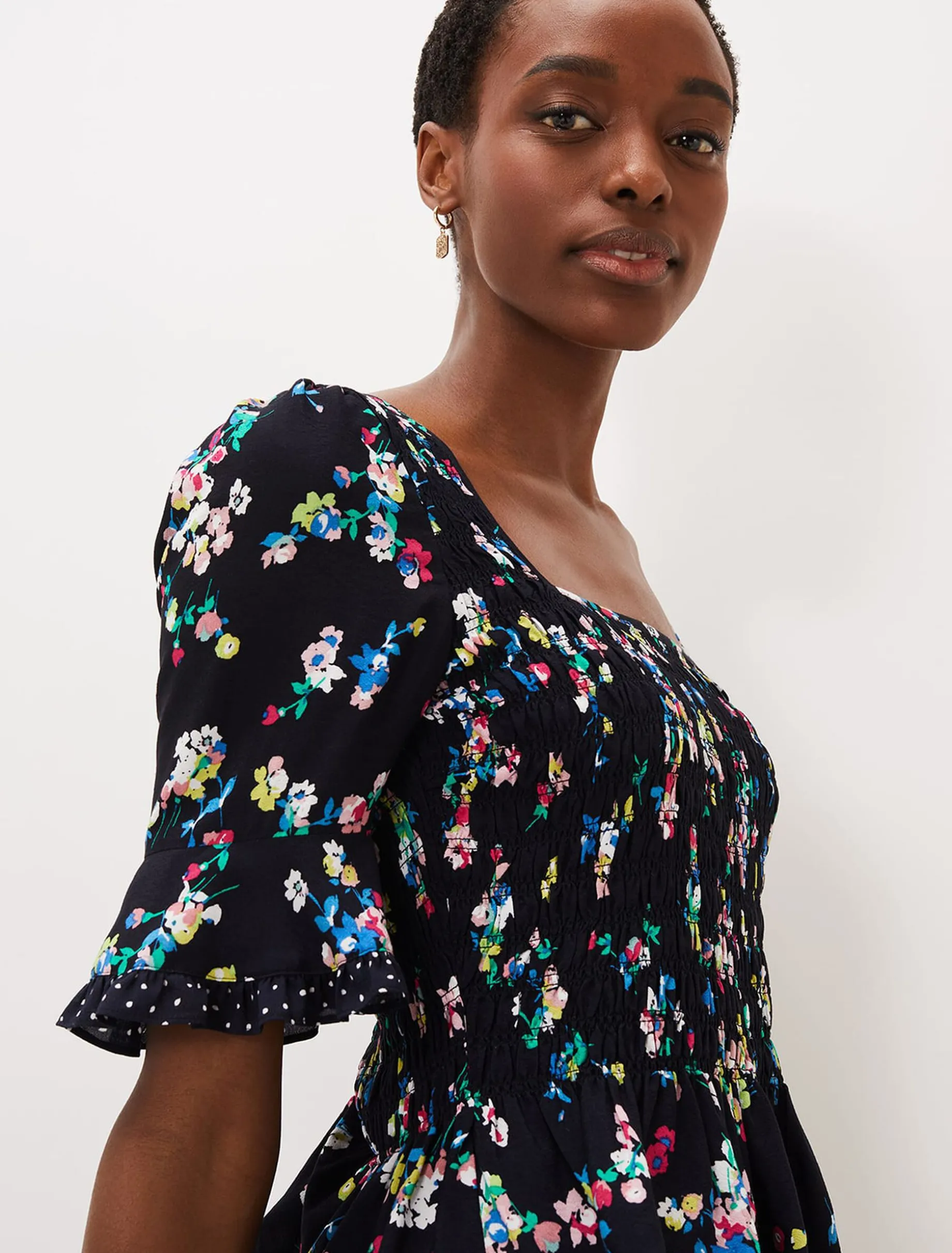 Hudson Floral Co-Ord Blouse