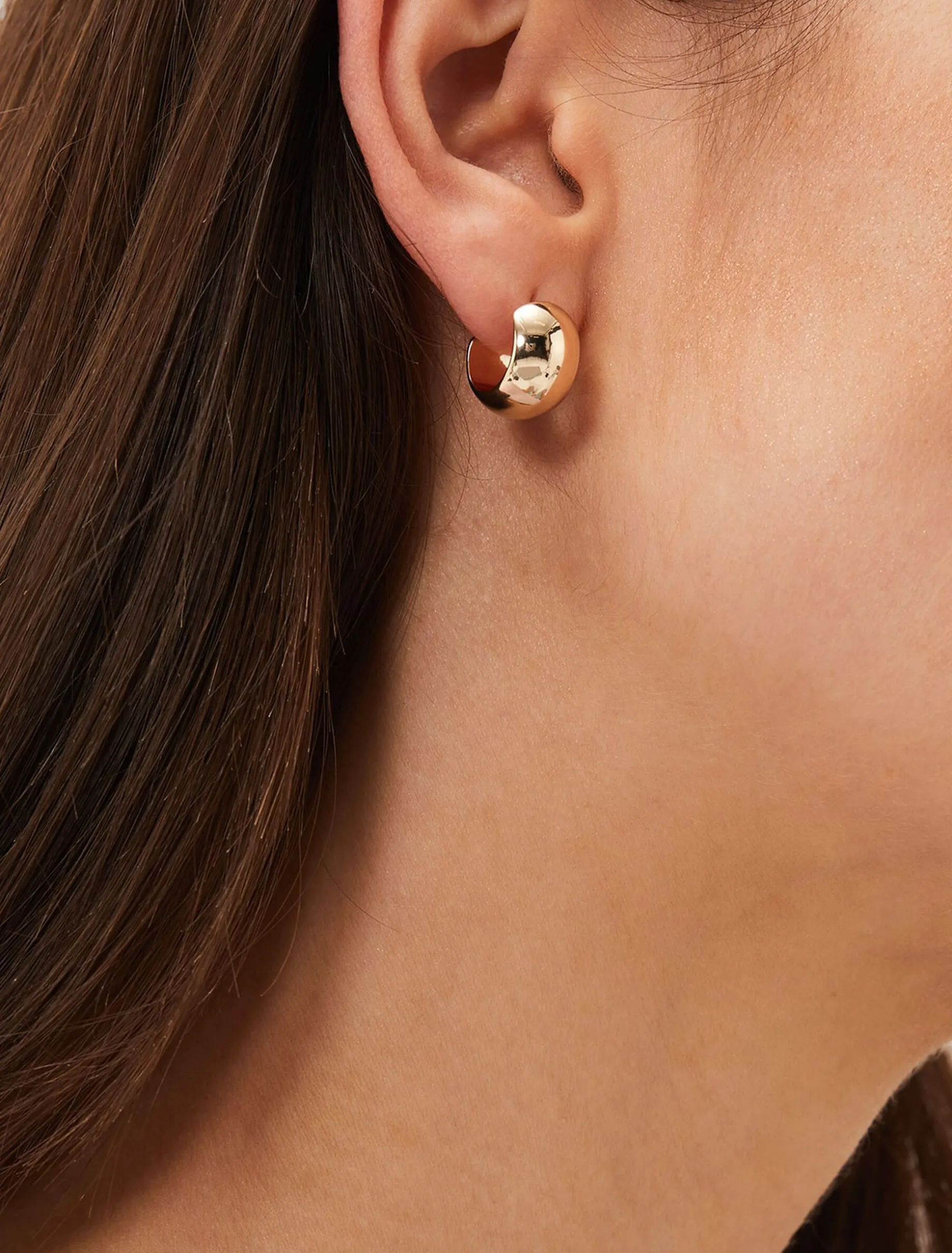 Huggie Hoop Earring