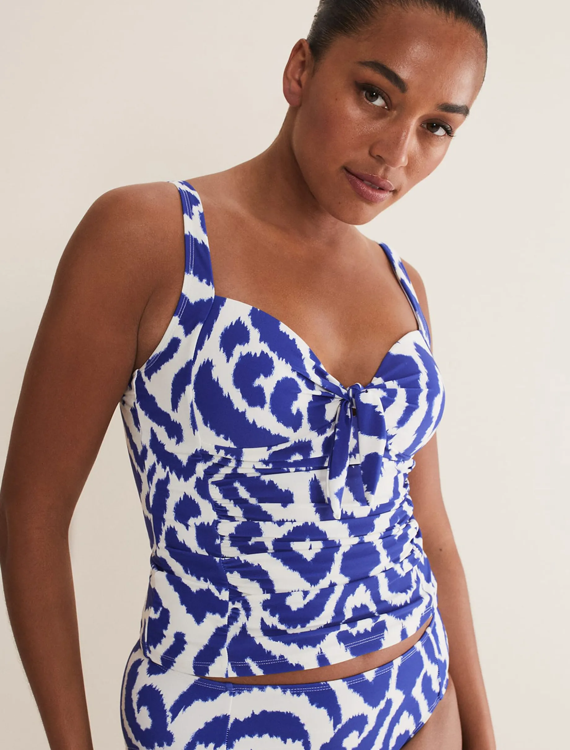 Ikat Tankini Brief