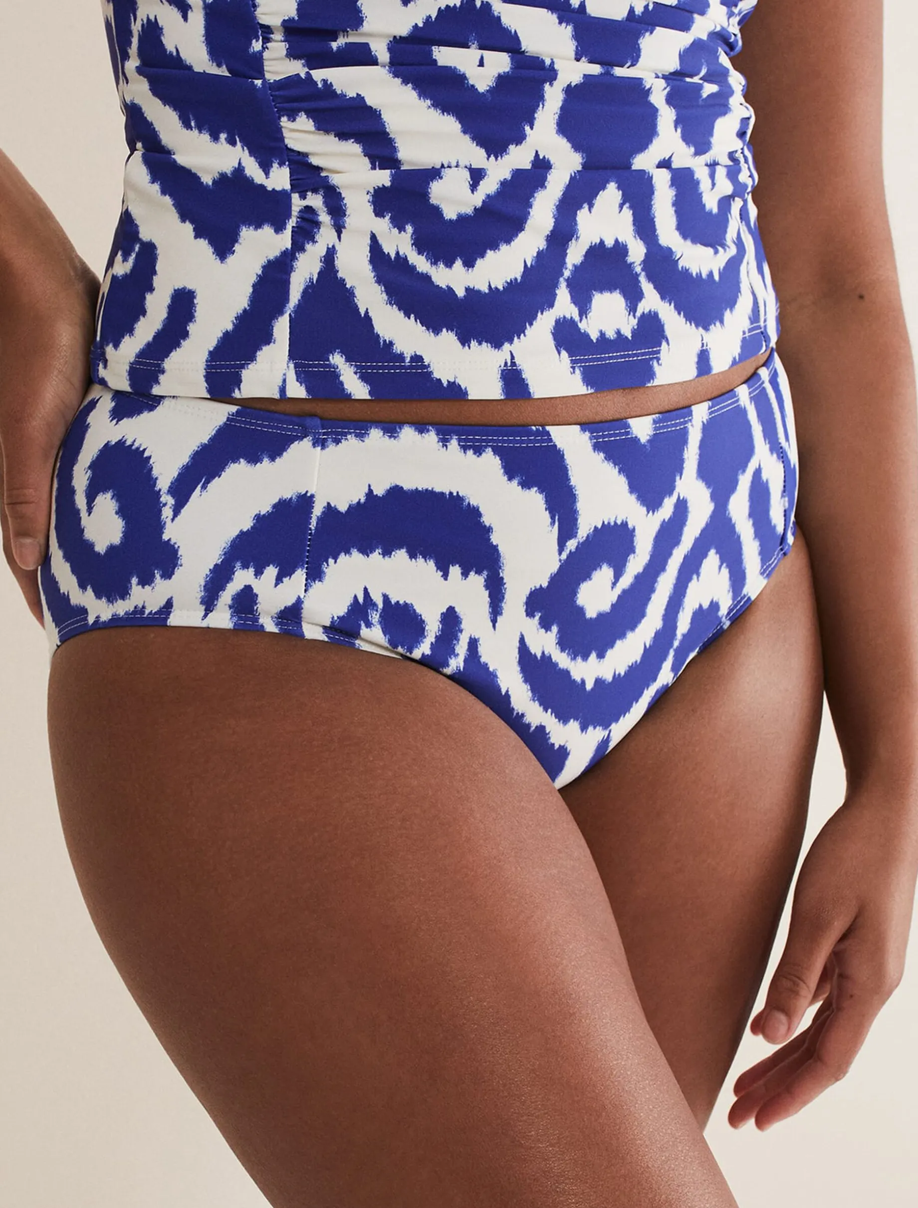 Ikat Tankini Top
