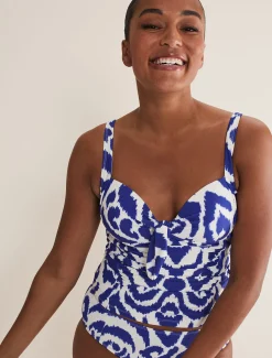 Ikat Tankini Top