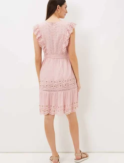 Illa Broderie Tea Dress