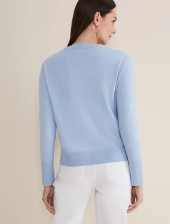 Ima Fine Knit V- Neck Cardigan