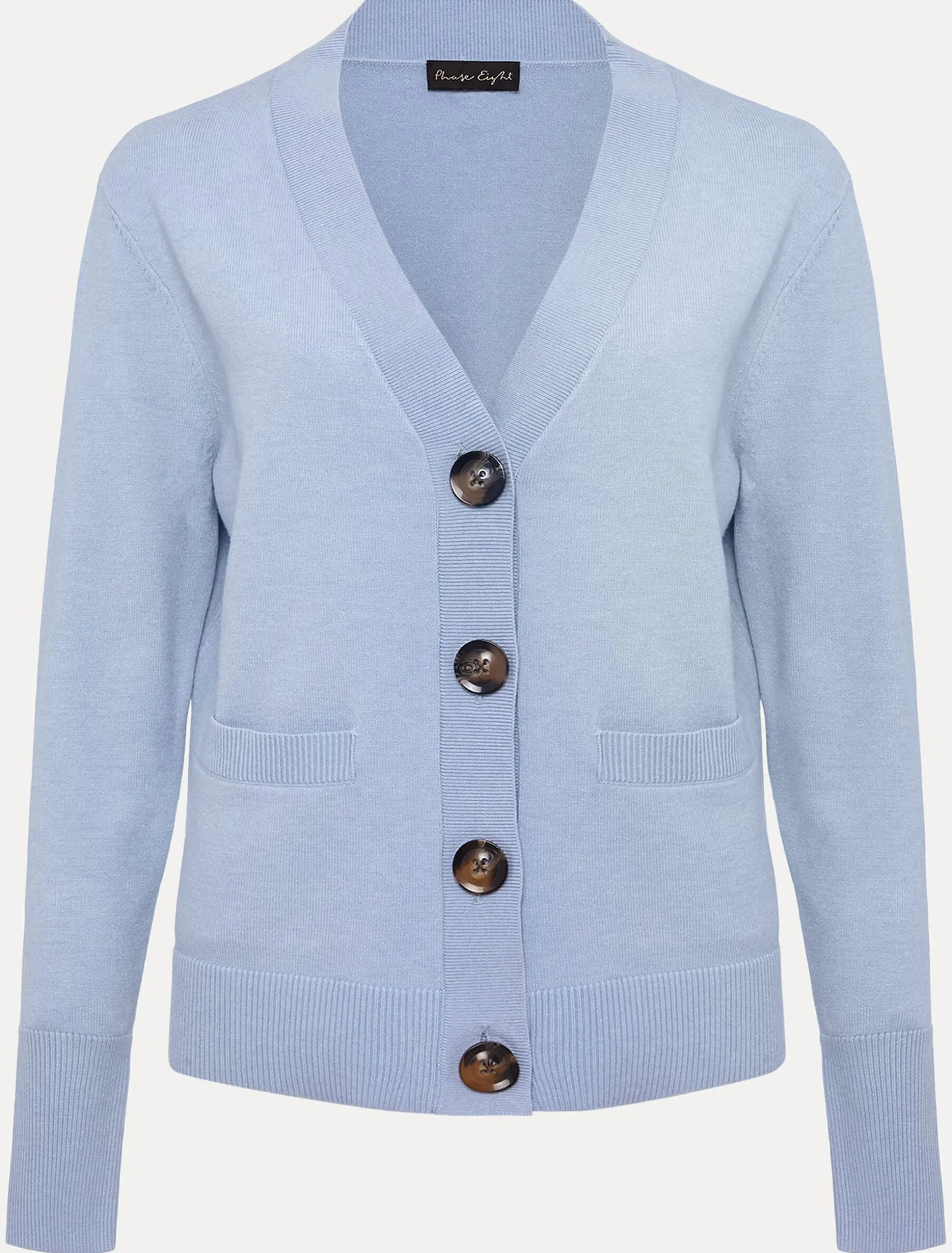Ima Fine Knit V- Neck Cardigan