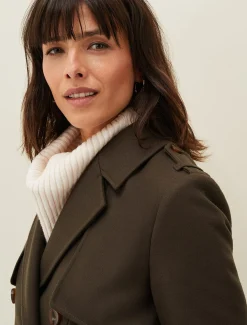 Imie Wool Trench Coat