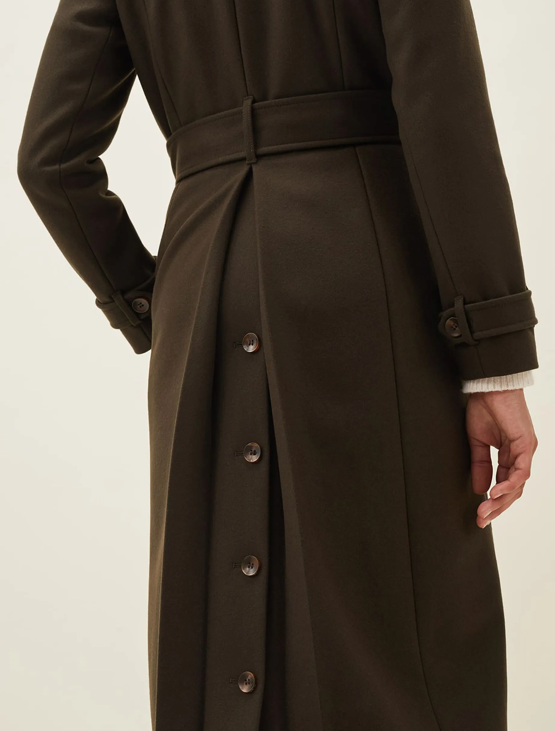 Imie Wool Trench Coat