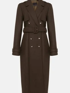 Imie Wool Trench Coat