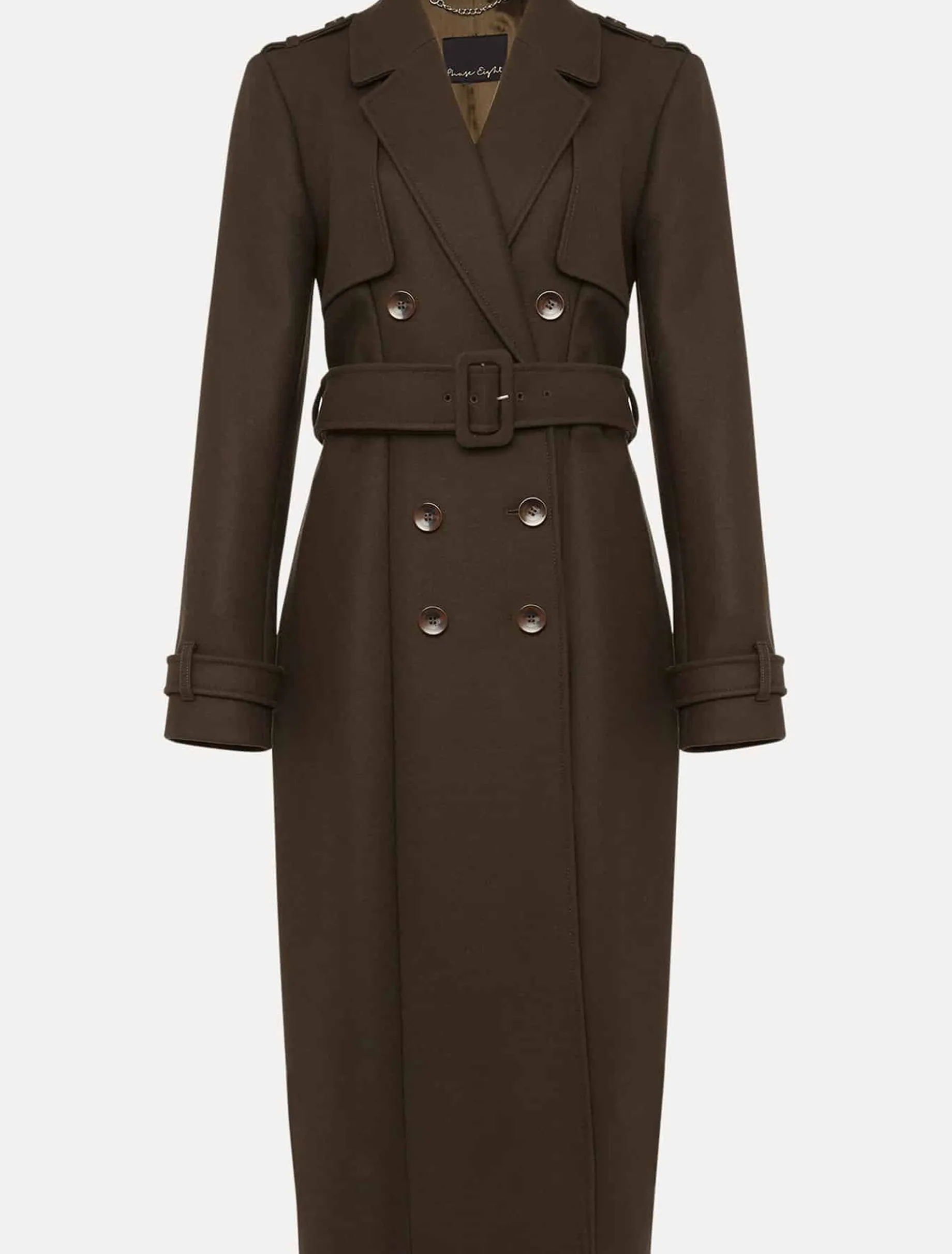 Imie Wool Trench Coat