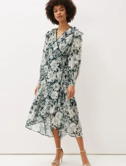 Indiana Floral Tiered Dress