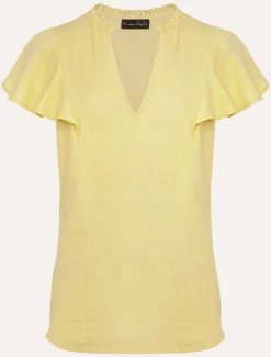 Ines Linen Top