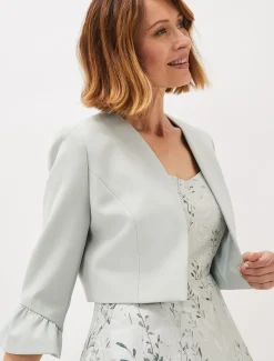 Inez Frill Cuff Occasion Jacket
