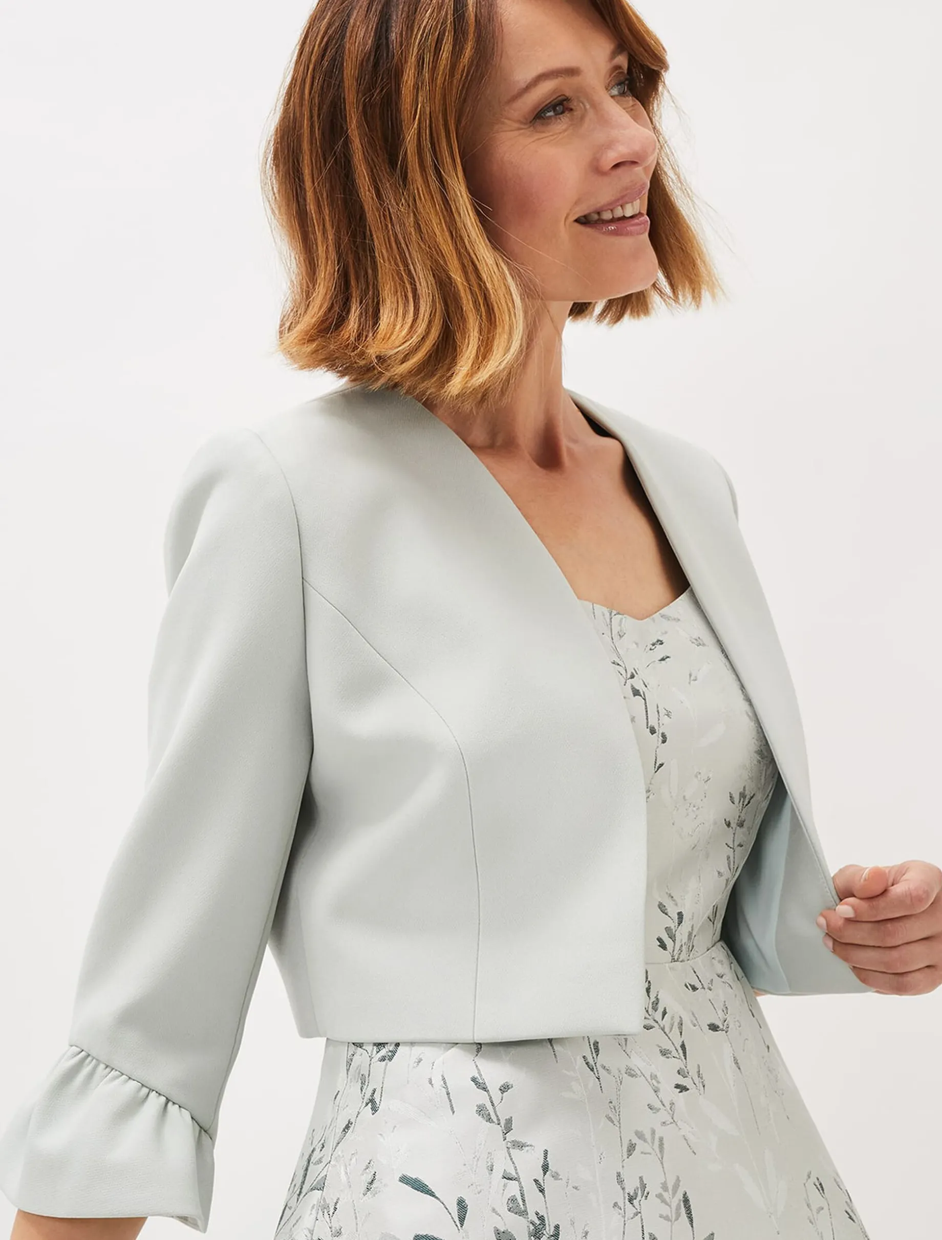 Inez Frill Cuff Occasion Jacket