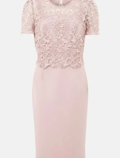 Isabella Lace Midi Dress