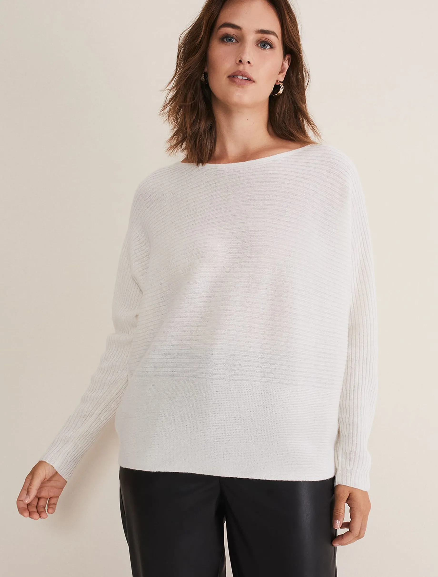 Isabella Ripple Wool Cashmere Jumper