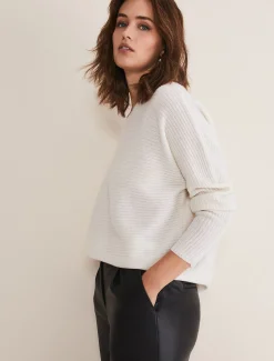 Isabella Ripple Wool Cashmere Jumper