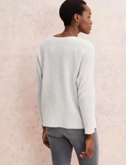 Isabella Ripple Wool Cashmere Jumper