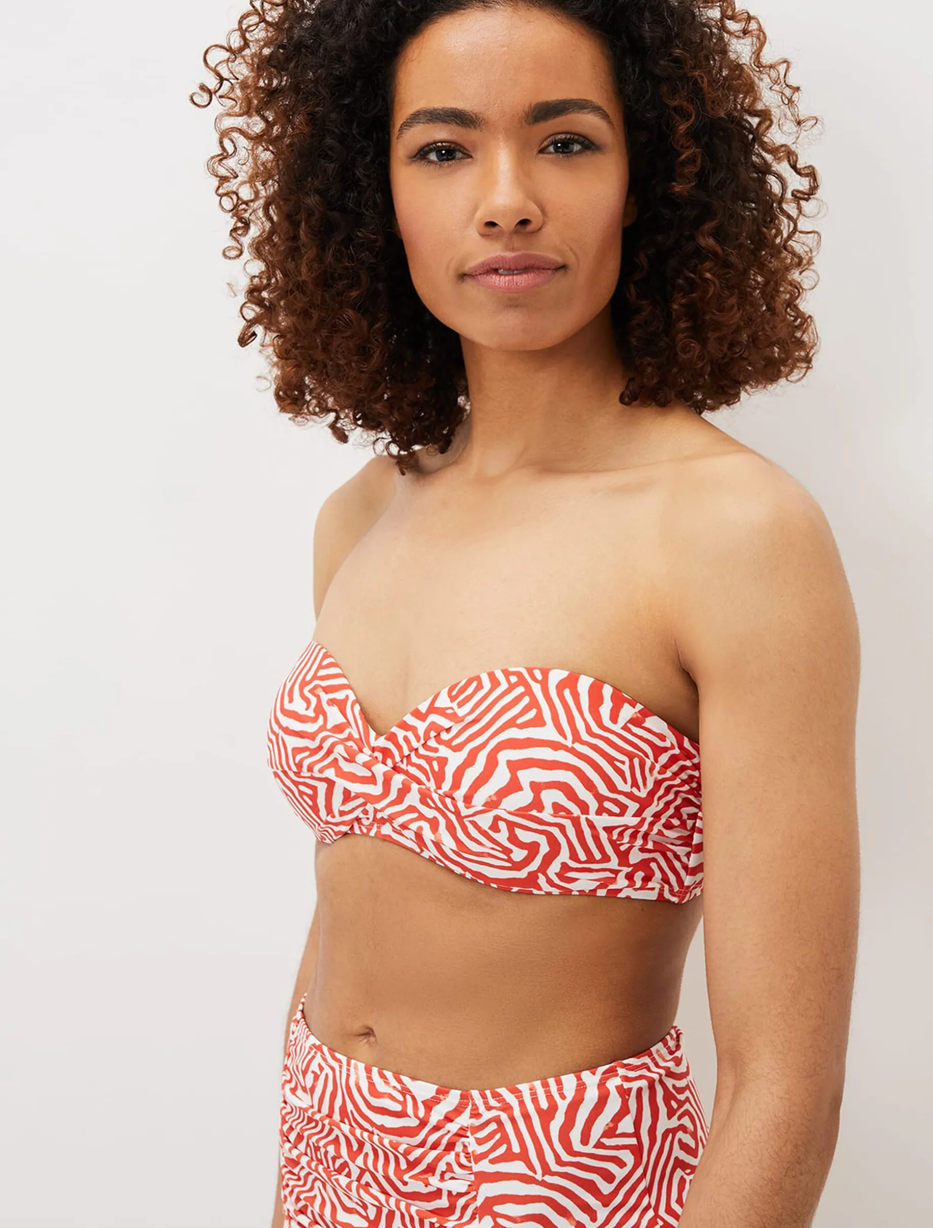 Isabelle Zebra Bikini Top