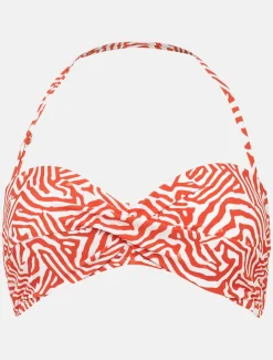 Isabelle Zebra Bikini Top