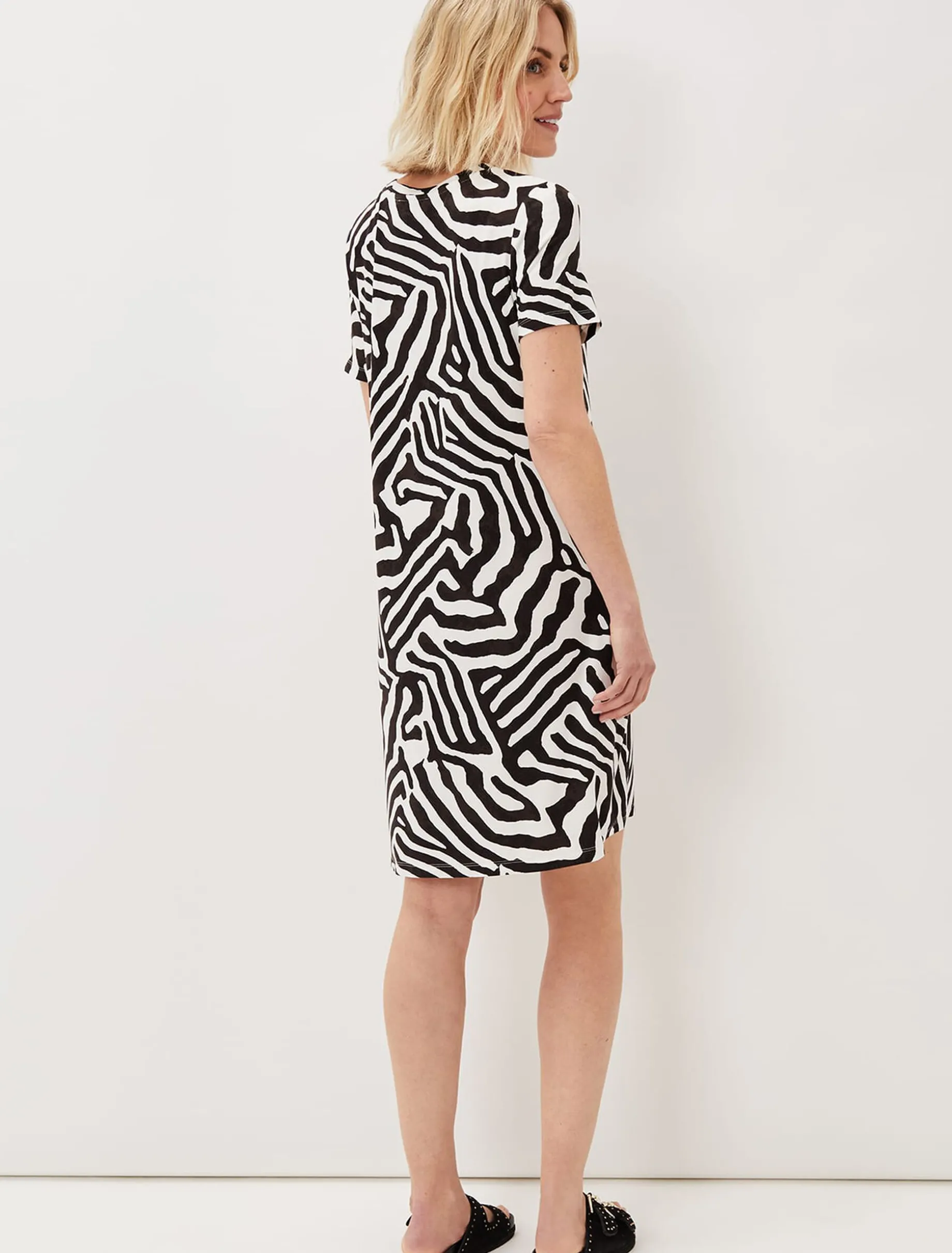 Isabelle Zebra Print Dress