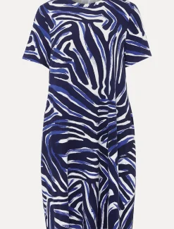 Isabelle Zebra Print Mini Dress