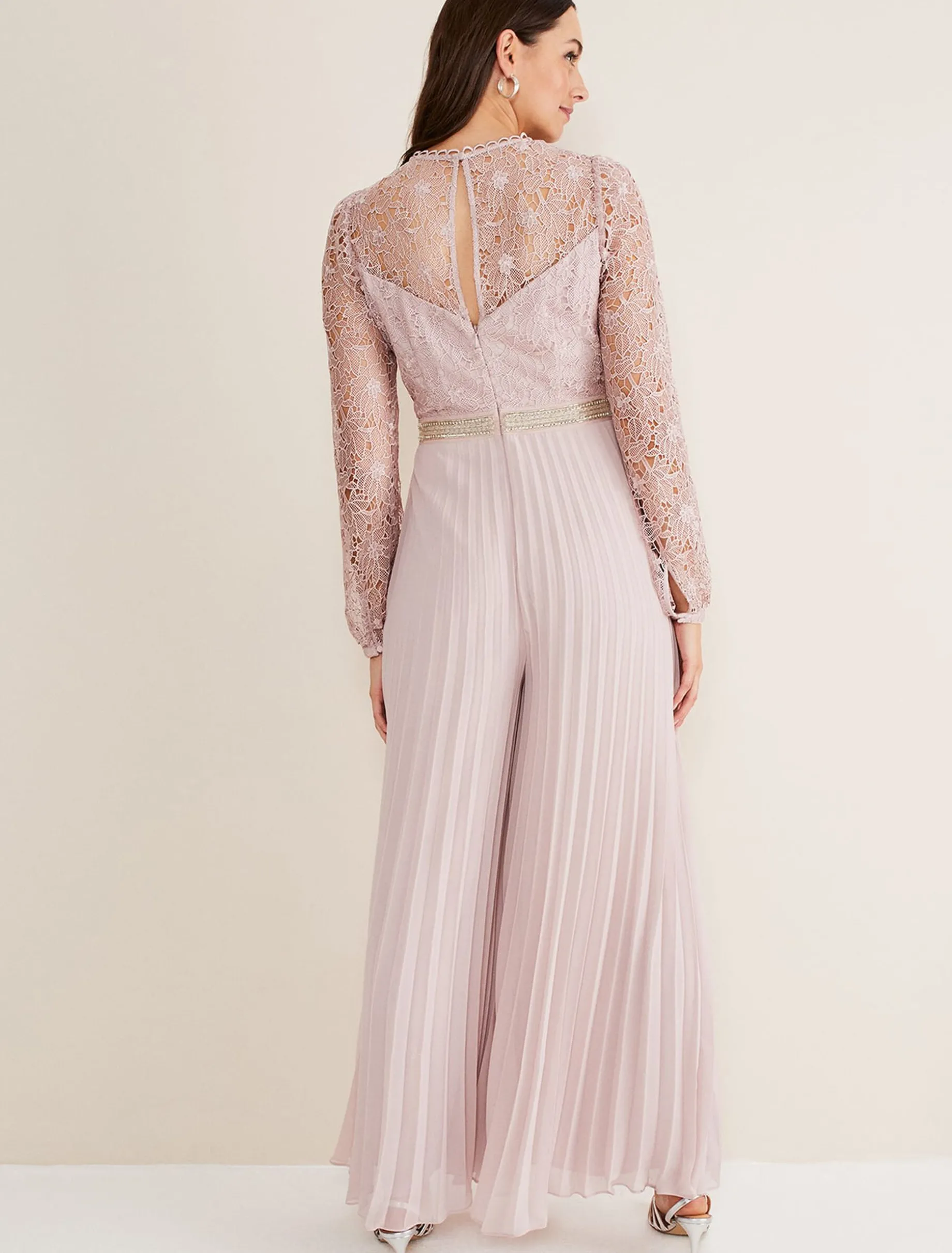 Isla Lace Wide Leg Jumpsuit