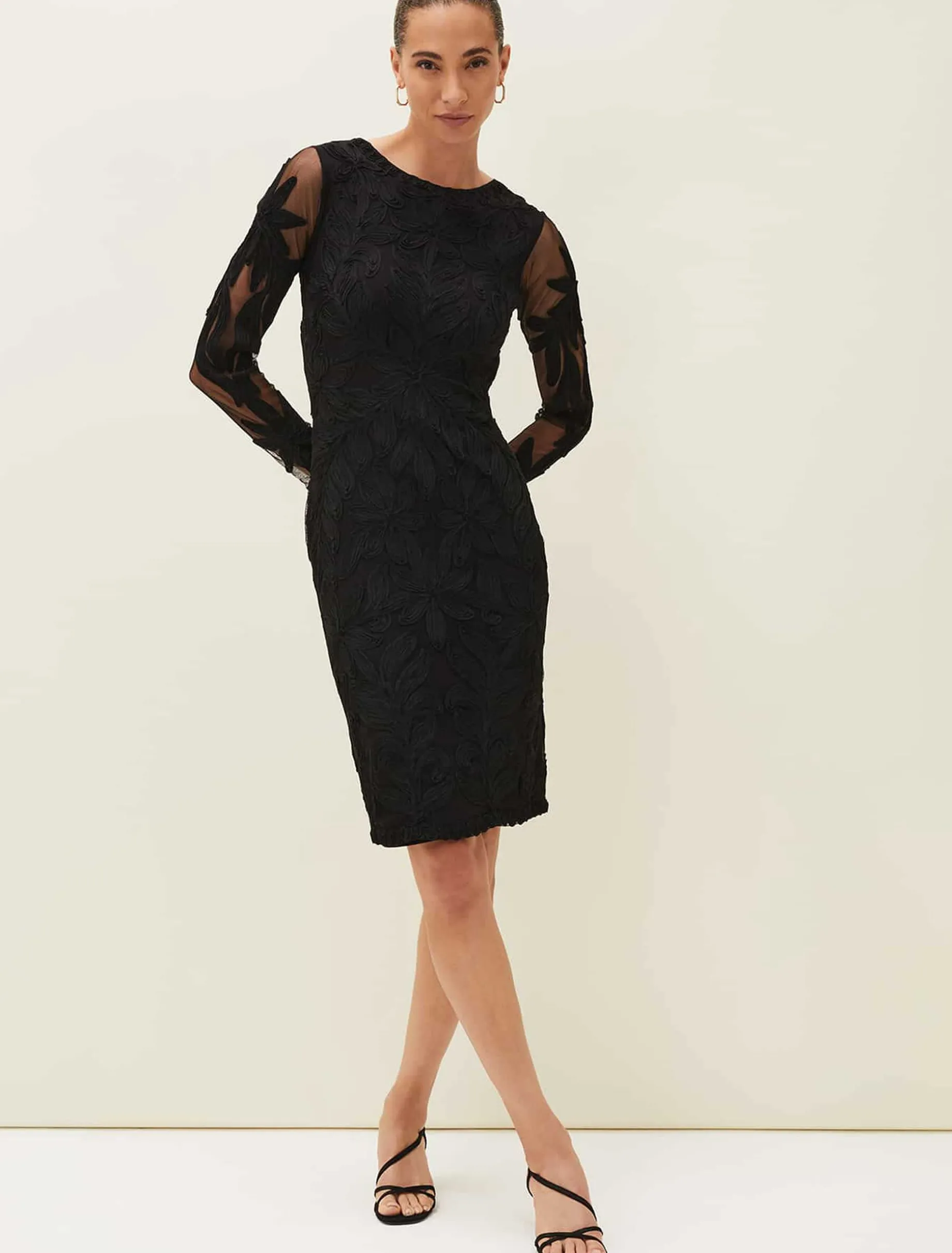 Isobel Tapework Lace Dress