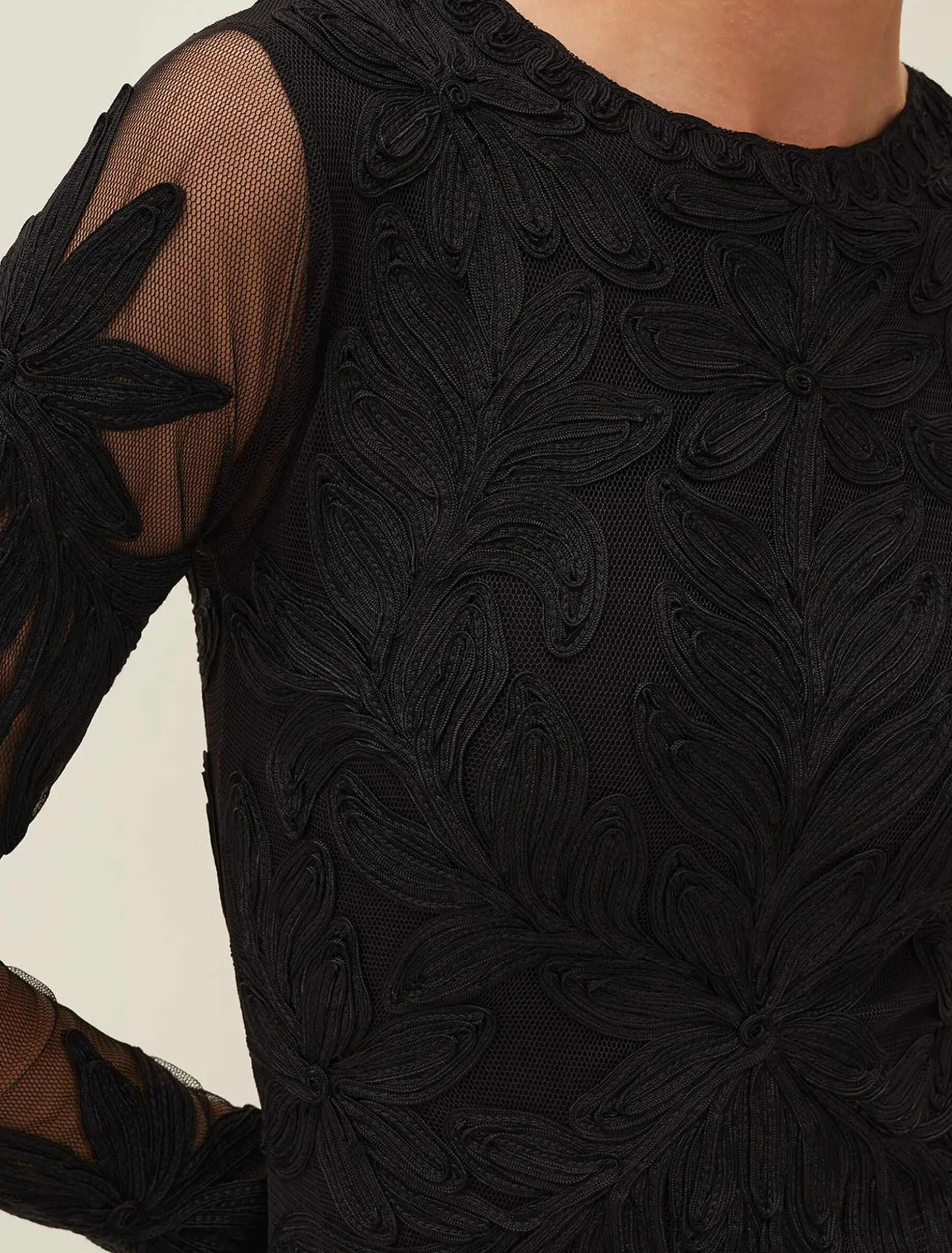 Isobel Tapework Lace Dress