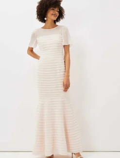Ivanka Layered Fishtail Dress
