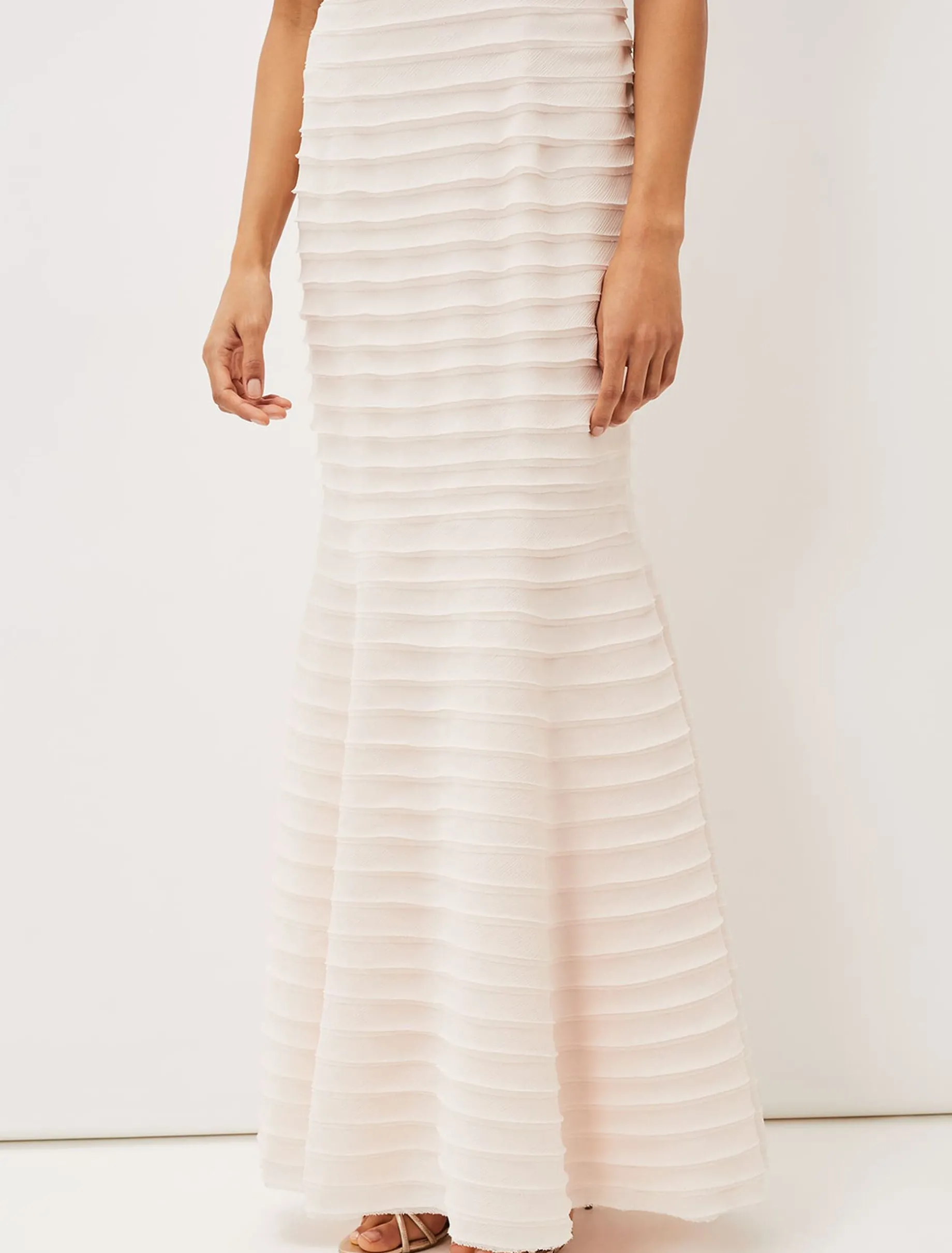 Ivanka Layered Fishtail Dress