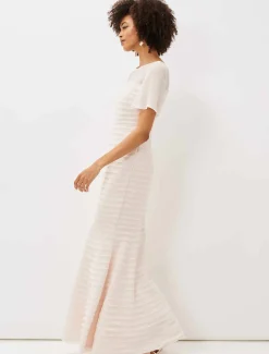 Ivanka Layered Fishtail Dress