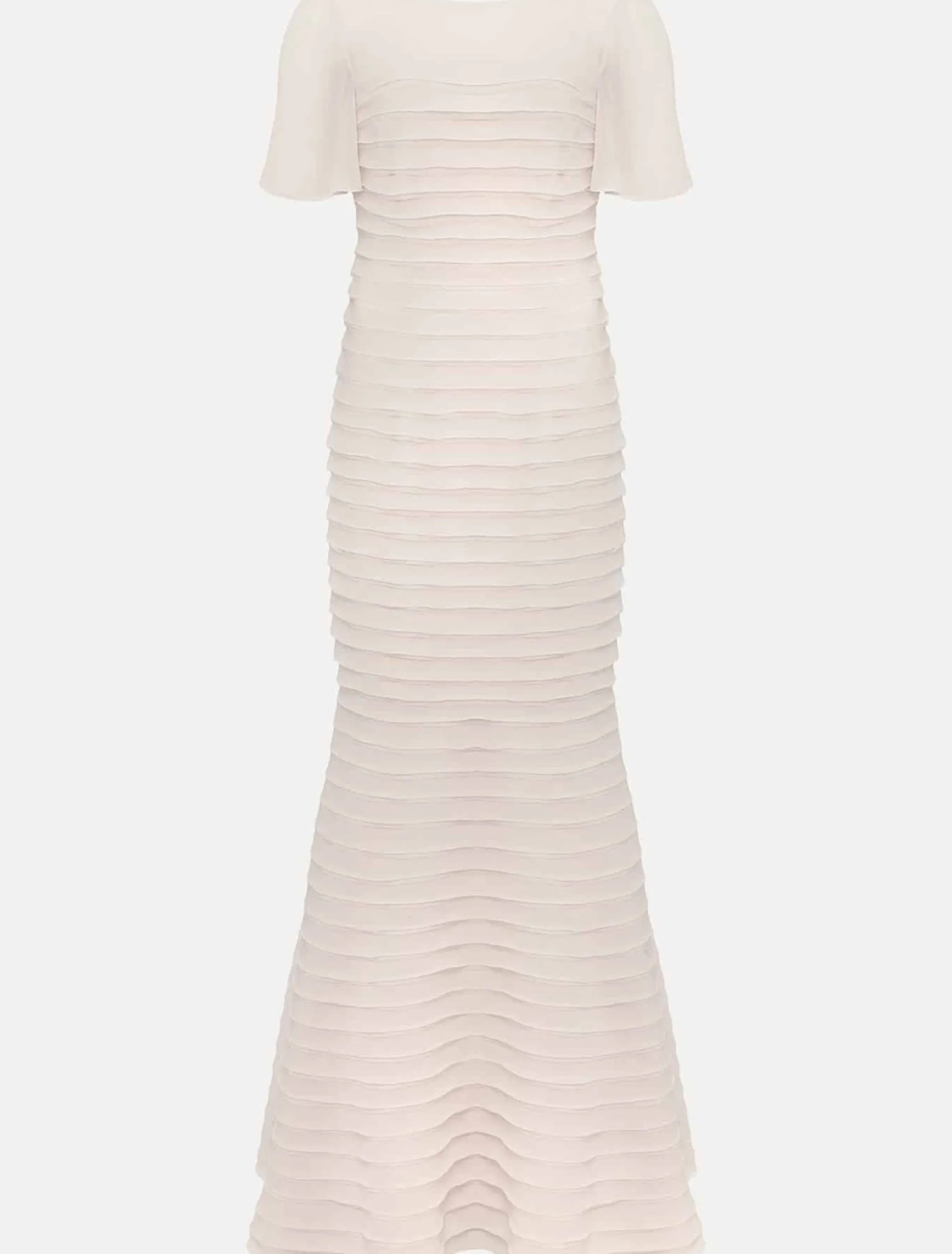 Ivanka Layered Fishtail Dress