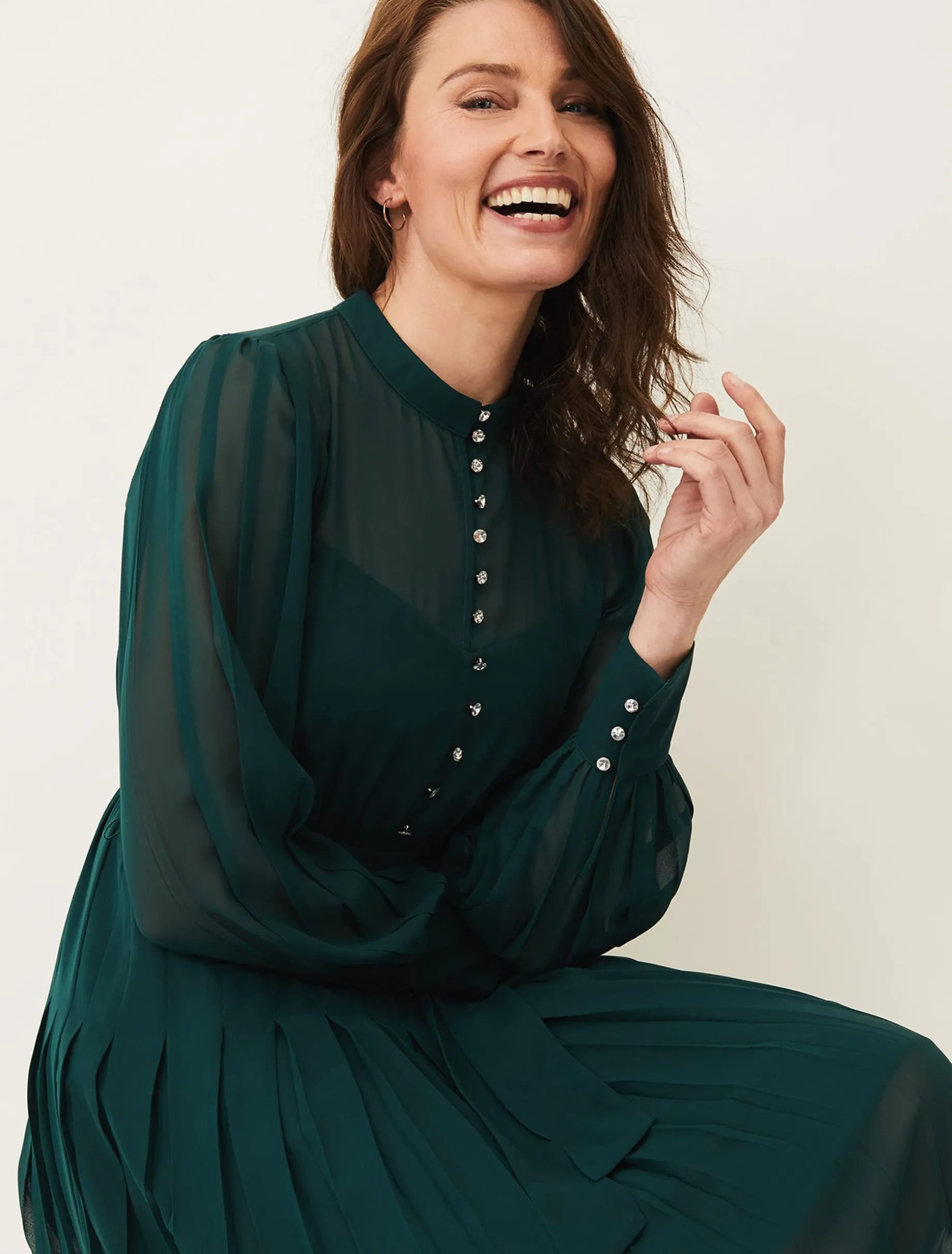 Izzy Button Detail Dress