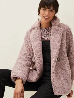Izzy Short Teddy Coat