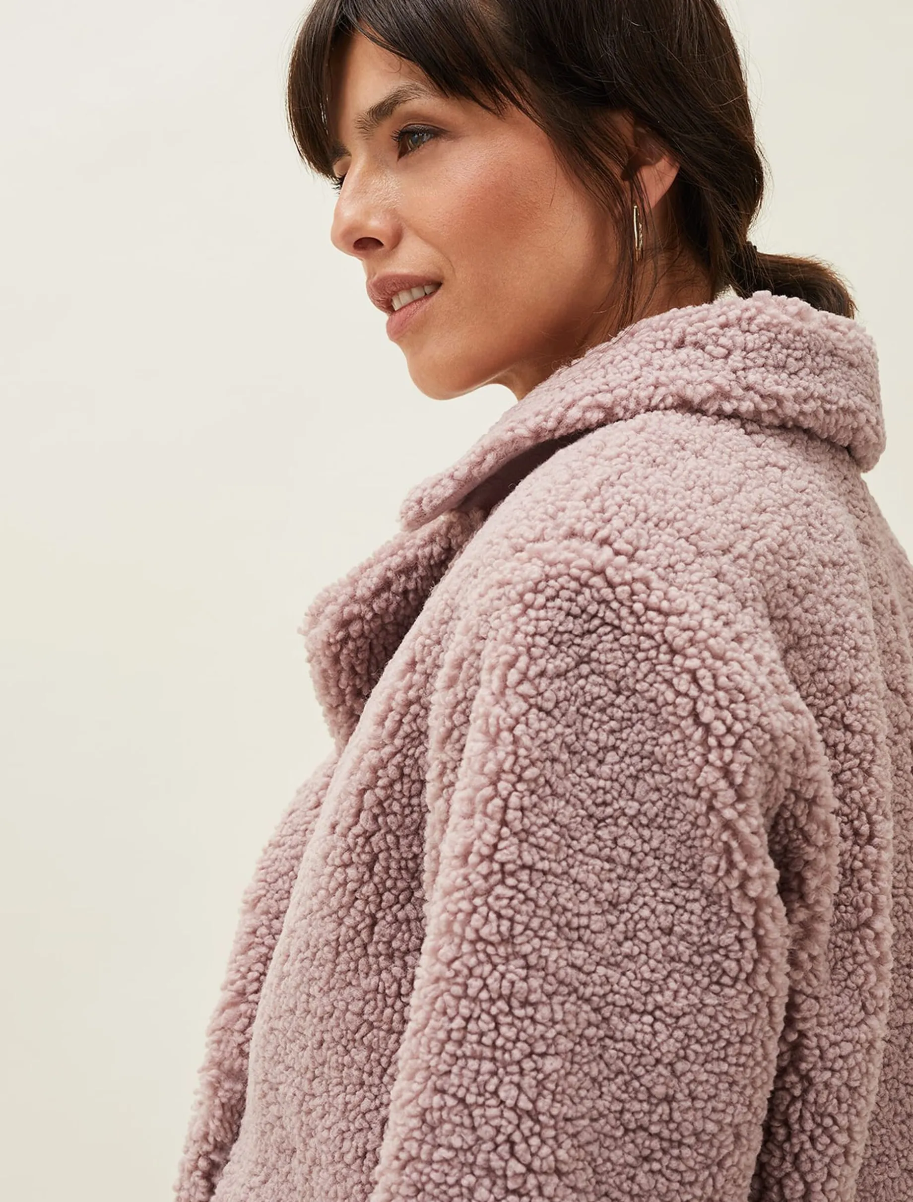 Izzy Short Teddy Coat