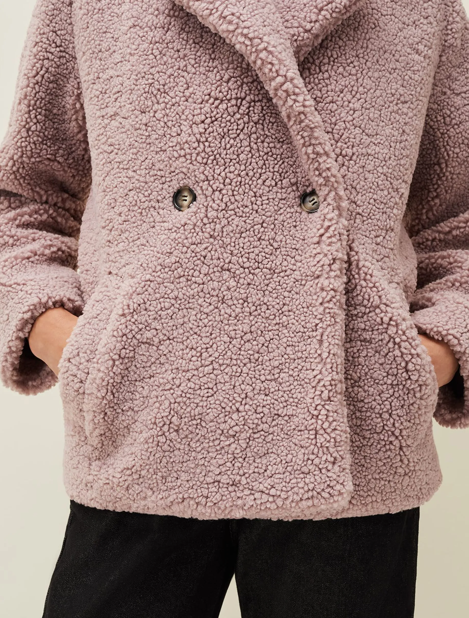 Izzy Short Teddy Coat