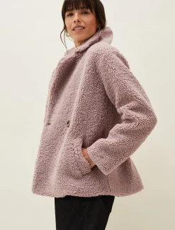 Izzy Short Teddy Coat