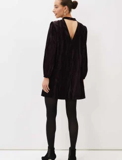 Jacinda Velvet Shift Dress
