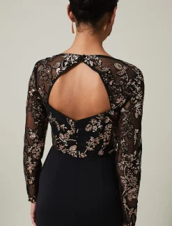Jacinta Sequin Jersey Maxi Dress