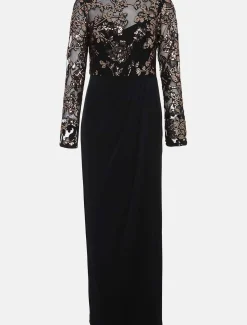 Jacinta Sequin Jersey Maxi Dress