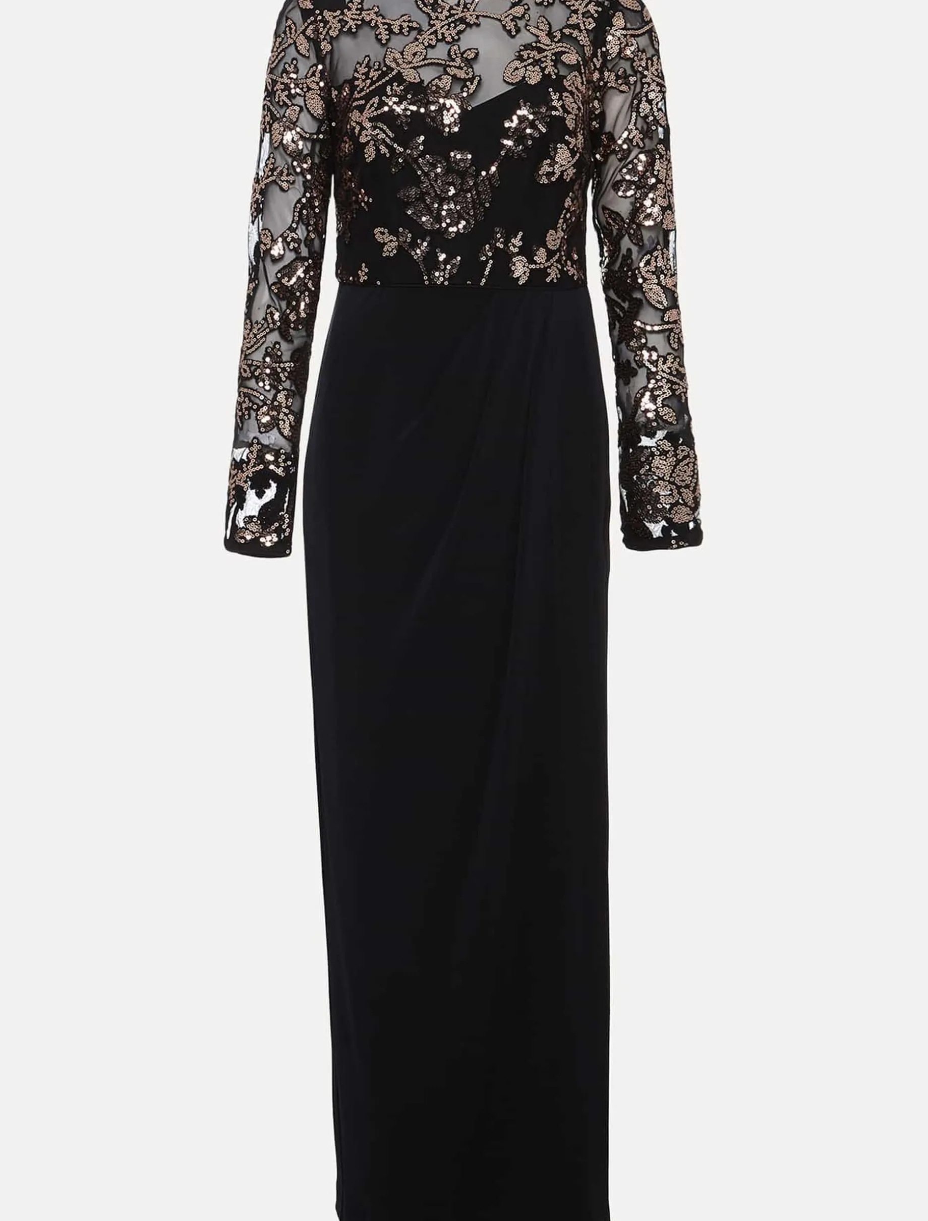 Jacinta Sequin Jersey Maxi Dress