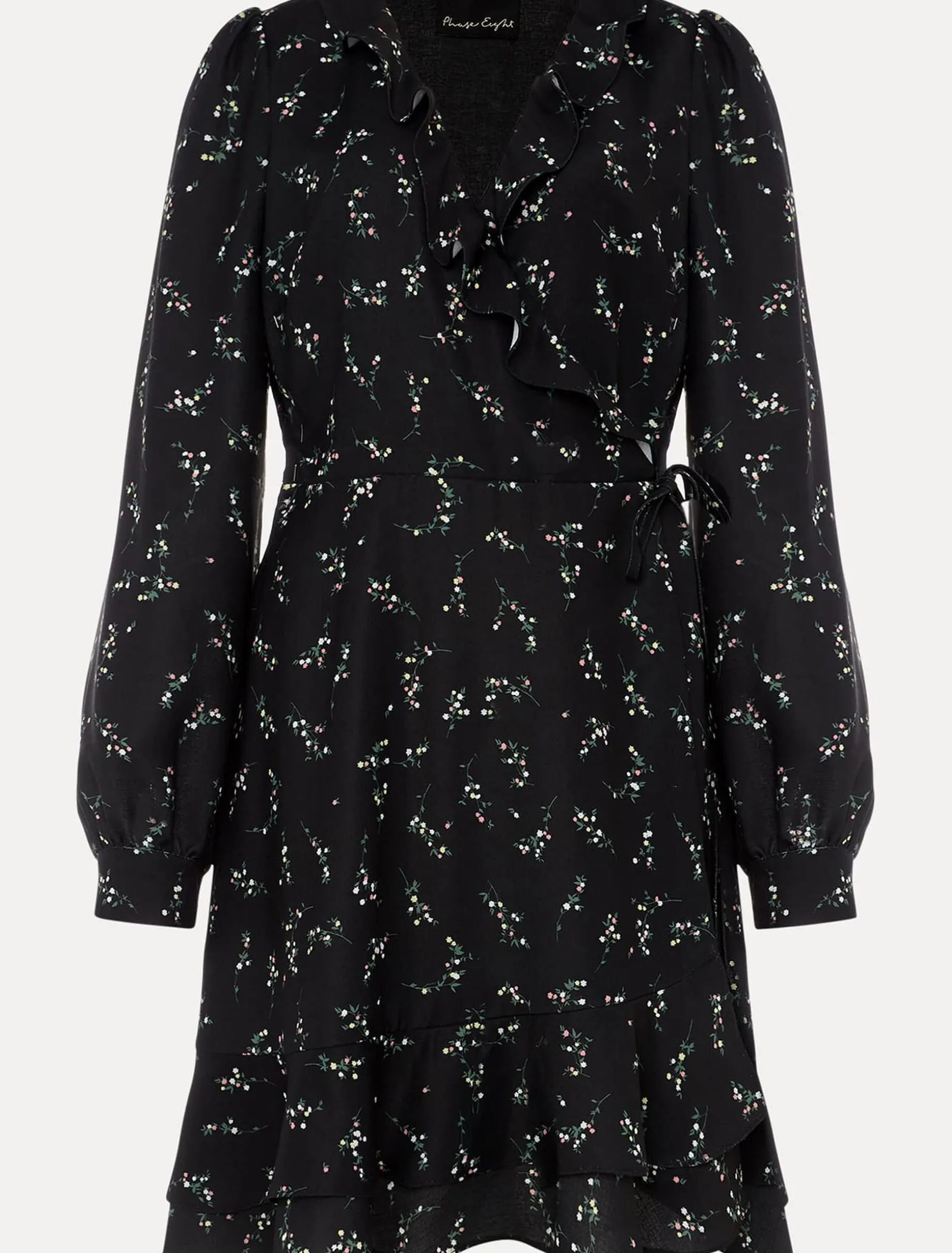 Jamila Ditsy Print Wrap Dress