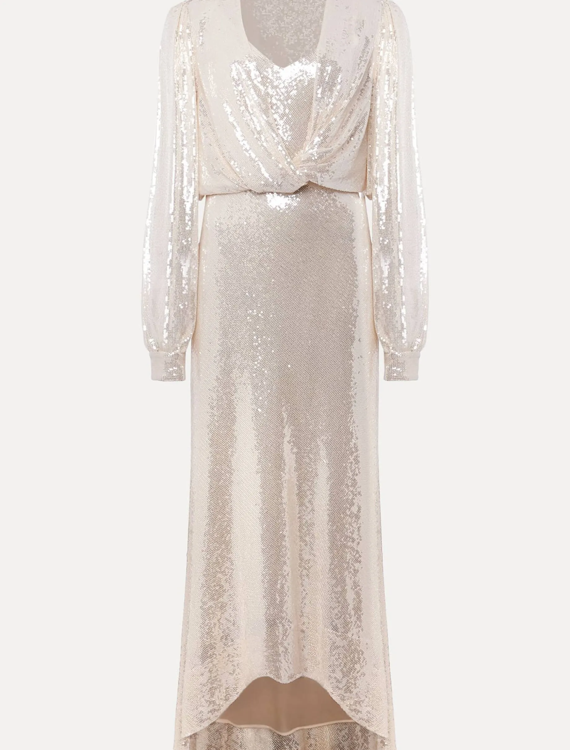 Jamila Sequin Overlay Maxi Dress
