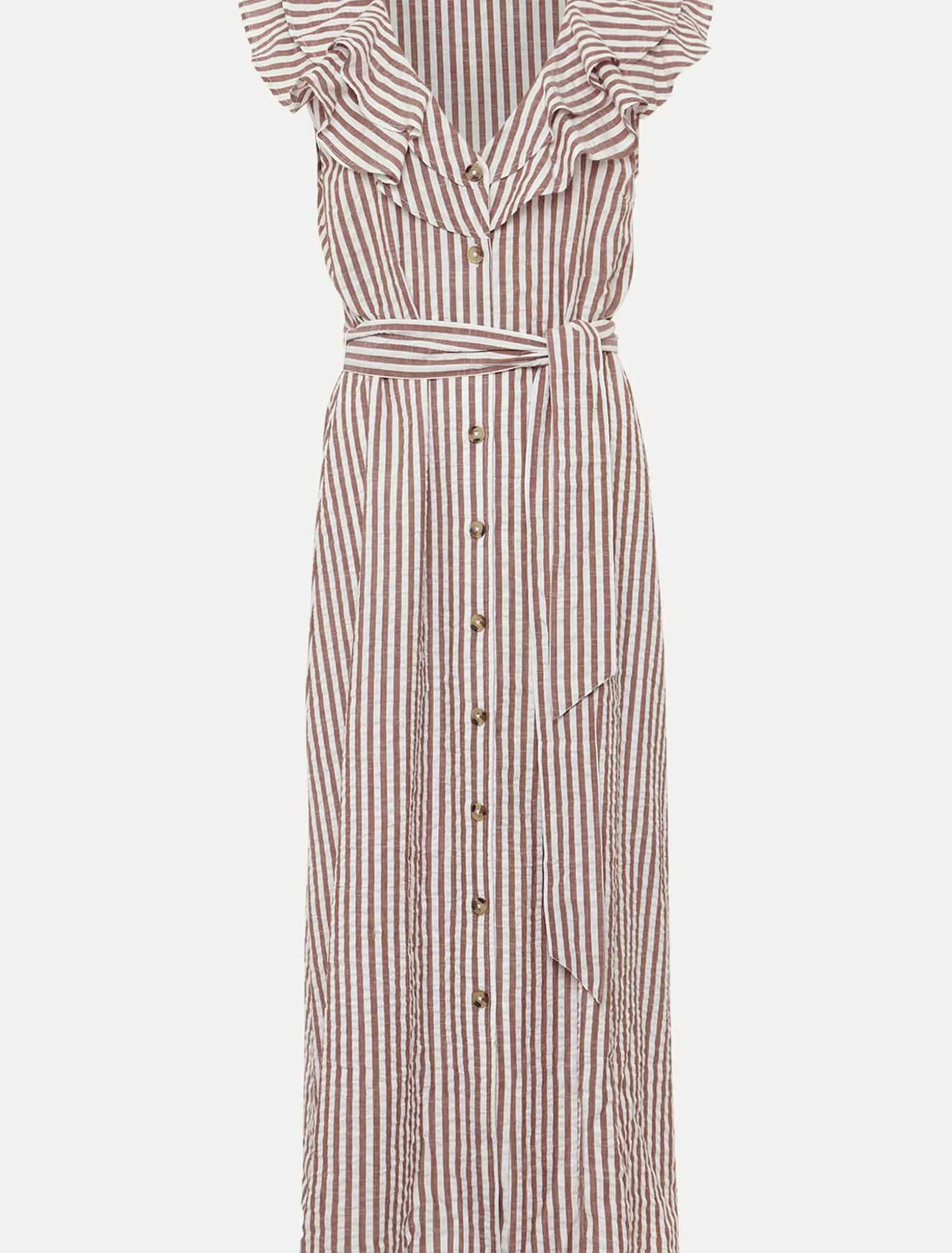 Jamilla Striped Midi Dress