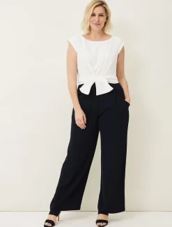 Janey Knot Detail Jumpsuit