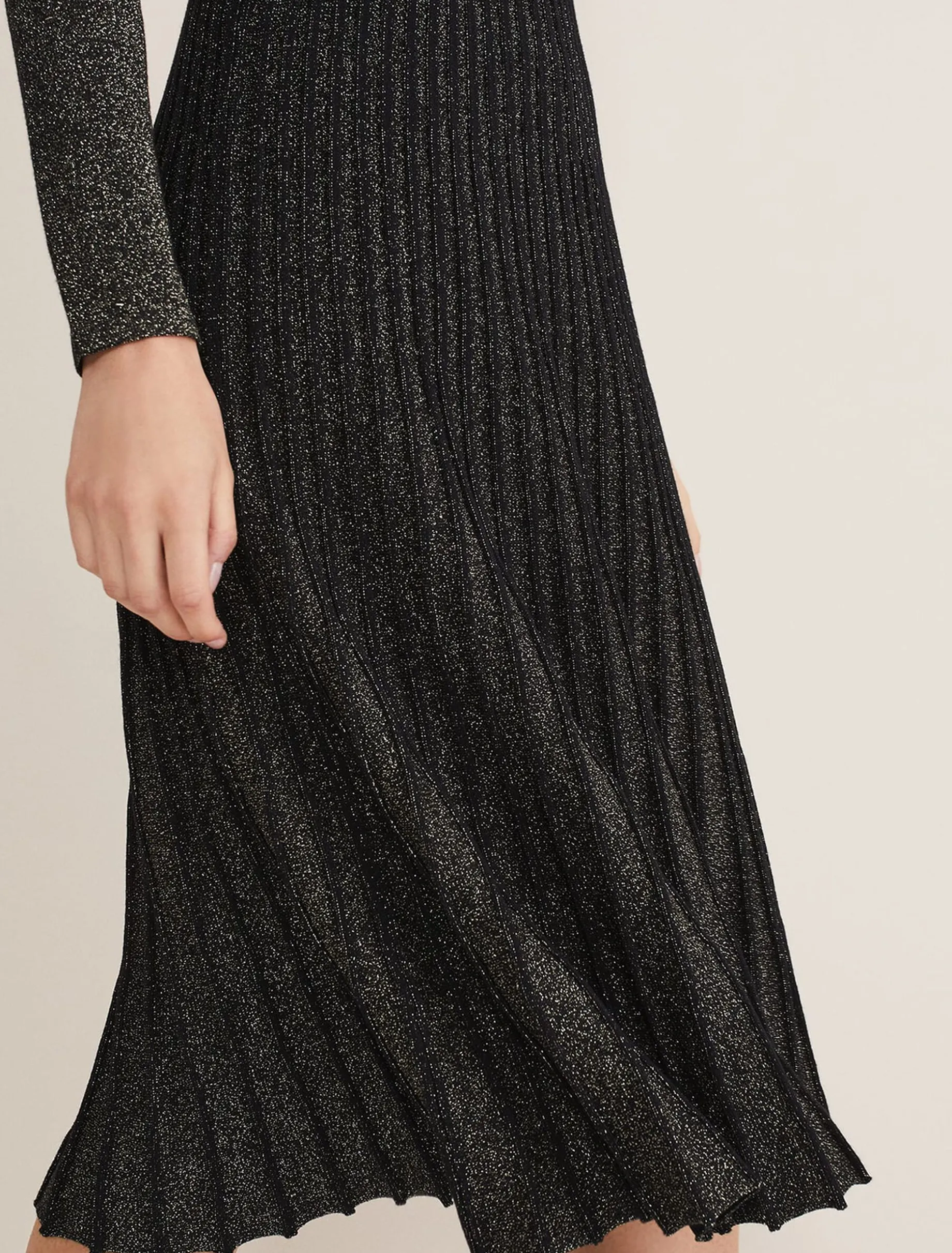 Jaycee Shimmer Knit Dress