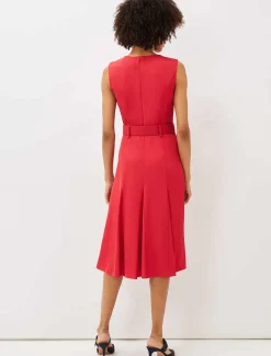 Jayne Belted Panelled Dress