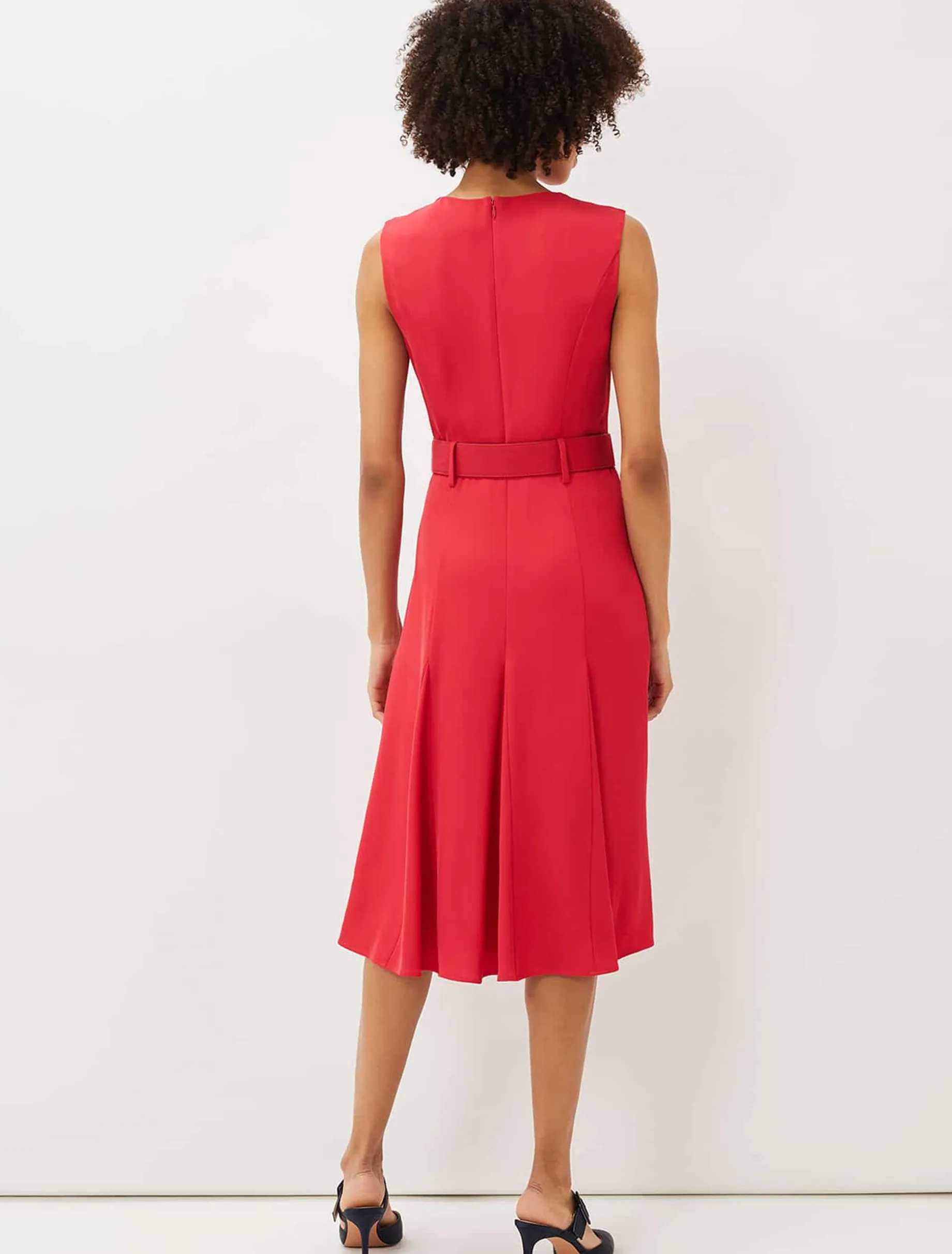Jayne Belted Panelled Dress