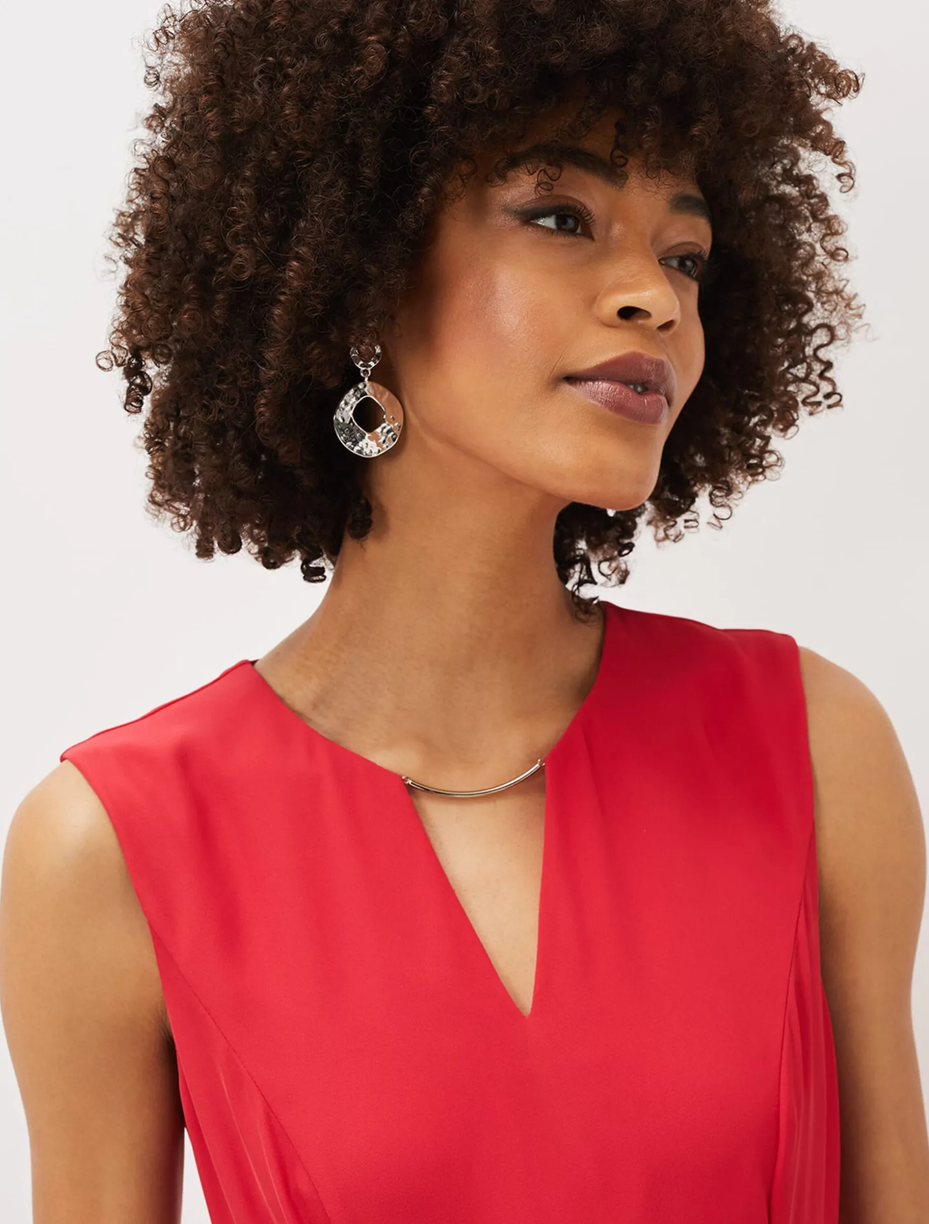 Jayne Belted Panelled Dress